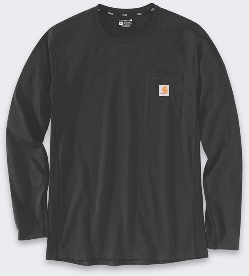 Picture of Carhartt Koszulka Carhartt Force Midweight Pocket Black