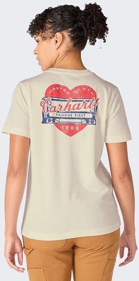 Picture of Carhartt Koszulka Carhartt Irvine Heritage EGGSHELL