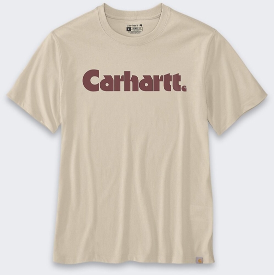 Picture of Carhartt Koszulka Carhartt Logo Graphic Oat Milk