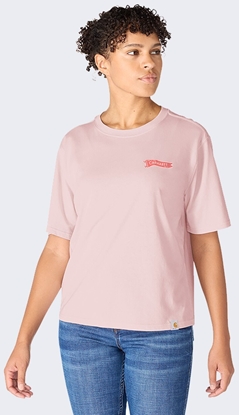 Attēls no Carhartt Koszulka Tencel Pennant Flag ROSE