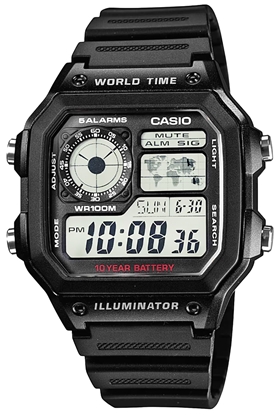 Изображение CASIO AE-1200WH-1AVEF Men's watch