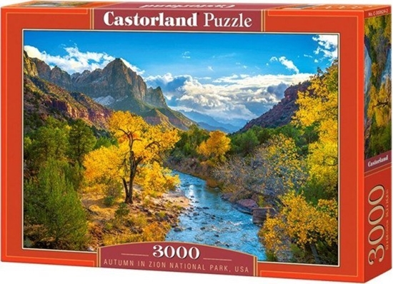 Изображение Castorland Puzzle 3000 Autumn in Zion National Park, USA