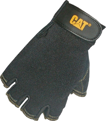Изображение CAT CAT rekawice half finger reversed pigskin grain xl
