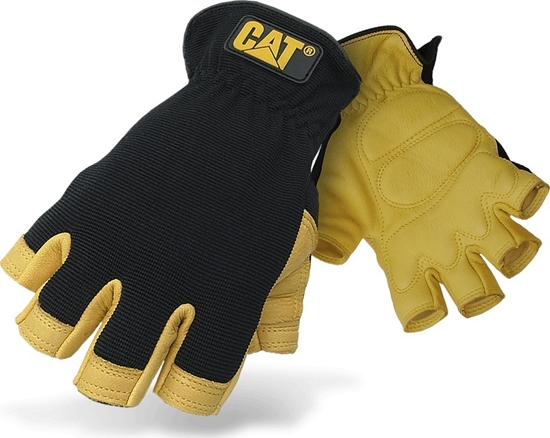 Изображение CAT CAT rekawice half-finger prem. deerskin gel pad l