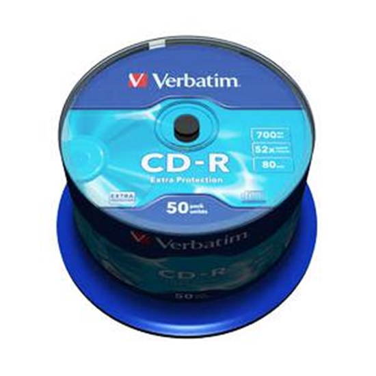 Picture of CD-R 80min/700Mb 52x cake50 Extra Protection
