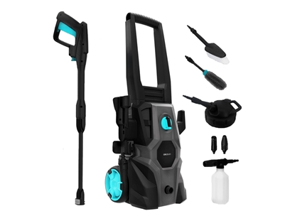 Изображение Cecotec Pressure washer | HydroBoost 1600 Car&Garden | Corded operating | Washing function | 1600 W | 220-240 V | Black/Grey