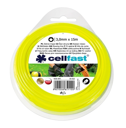 Picture of Cellfast yka tnca gwiazdka 3mm x 15m (35-022)