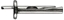 Picture of Celo 9635DA CELO Kotwa gwodziowa 6x60mm sufitowa DA CNBOP 100 szt.
