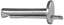 Picture of Celo 965DA CELO Kotwa gwodziowa 6x30mm sufitowa DA CNBOP 100 szt.