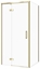 Изображение Cersanit SET C271 KABINA LARGA ZAWIAS LEWA ZOTA MAT 90X80X195 SZK TRANS WIR