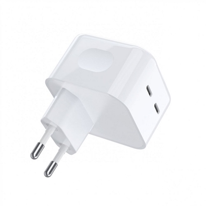 Picture of Charger CHOETECH 2x USB Type-C, 35W, PD3.0, Qc3.0