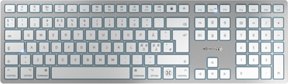 Attēls no Cherry KW 9100 SLIM FOR MAC keyboard USB + Bluetooth QWERTY English Silver