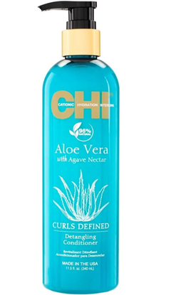 Изображение CHI Aloe Vera Curls Defined Detangling Conditioner 340ml