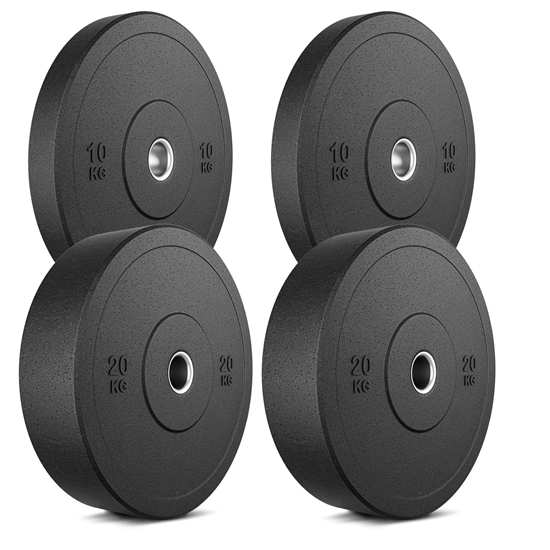 Изображение Cietgumijas svaru disku komplekts - MW-Bumper - 60 kg / 2 x 20 kg + 2 x 10 kg - Marbo Sport