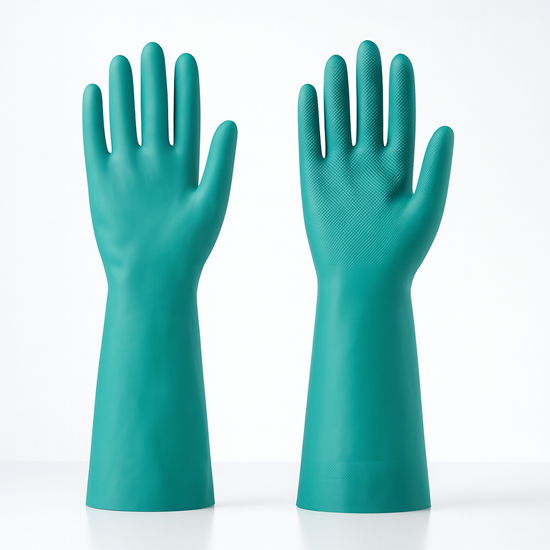 Picture of Cimdi Super Nitrile ar floku, L(Nr.9) izmērs, 33cm