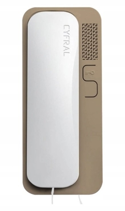 Изображение CYFRAL SMART 5P CYFRAL Unifon do systemu domofonowego analogowego 4+N, biao beowy