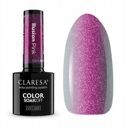 Picture of Claresa CLARESA Lakier hybrydowy Alchemy Ilusion Pink 5g