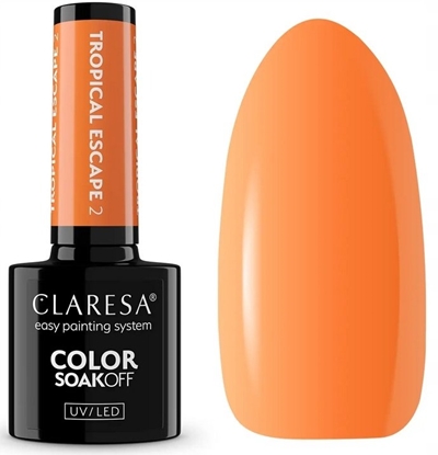 Picture of Claresa CLARESA Lakier hybrydowy Tropical Escape 2 - 5 g