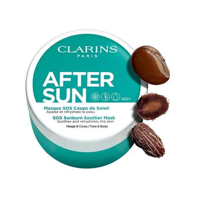 Picture of Clarins Sos Sunburn Soother Mask Face and Body 100