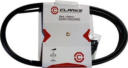 Picture of Clarks Pancerz przerzutki SP4 z teflonem 4mm x 2000mm + 4 kocówki Y2029 czarny