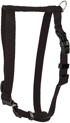 Attēls no Barry King Classic szelki dla psa, czarna, L-XL, 25mm/75-100cm