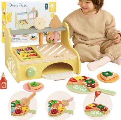 Изображение Classic World Drewniany Piec Do Pizzy Oven Pizza 3+ Fsc