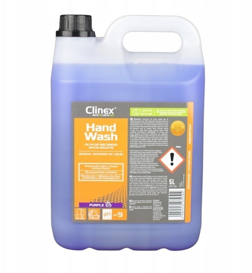 Изображение Clinex Pyn CLINEX HandWash, do rcznego mycia naczy, purple, 5l