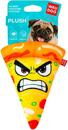 Attēls no Collar WAU DOG ZABAWKA DLA PSA PLUSZOWA PIZZA    16x22,5cm