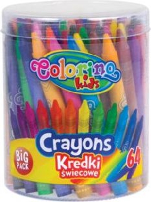 Изображение Colorino Kredki wiecowe 64 kolory
