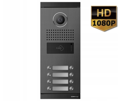 Изображение Commax DRC-8MLFD/RFID COMMEX Stacja bramowa 8-abonentowa FHD 1080p