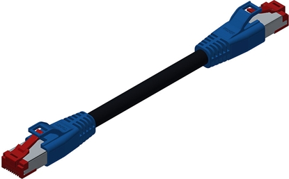 Изображение Conec IND PATCH C5E 4X2XAWG26 BU 2M