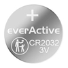 Изображение CR2032 baterija 3V everActive litija - 1 gb. bez iepakojuma (20gb. industriālais iep.)