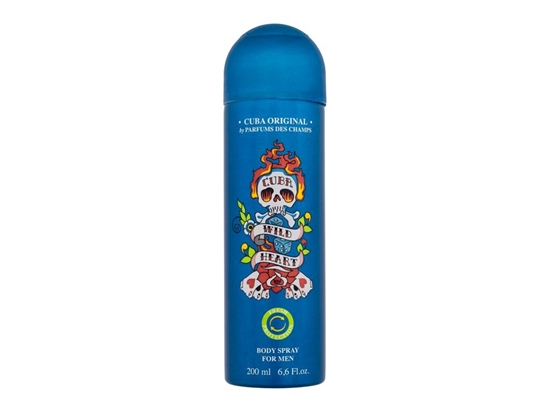 Изображение Cuba Wild Heart Deodorant 200ml