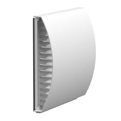 Picture of Curved Rain Shield for Single Room Energy Recovery Ventilator, Plastic