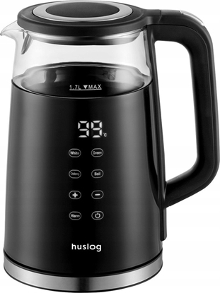 Picture of Czajnik Huslog Huslog Czajnik z panelem dotykowym 1,7l | szklany | czarny