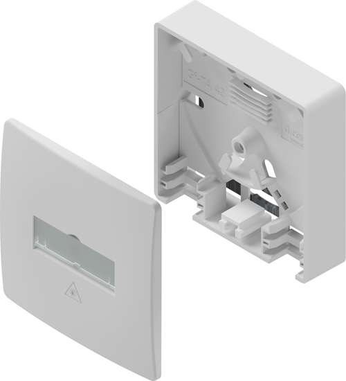 Picture of D.center ® Gf-TA 42 für bis zu 2x LC-D / SC-S Kupplungen, unbestückt