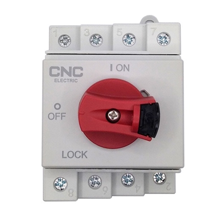 Picture of DC Isolator Switch 4P, 32A, 1000VDC, Din