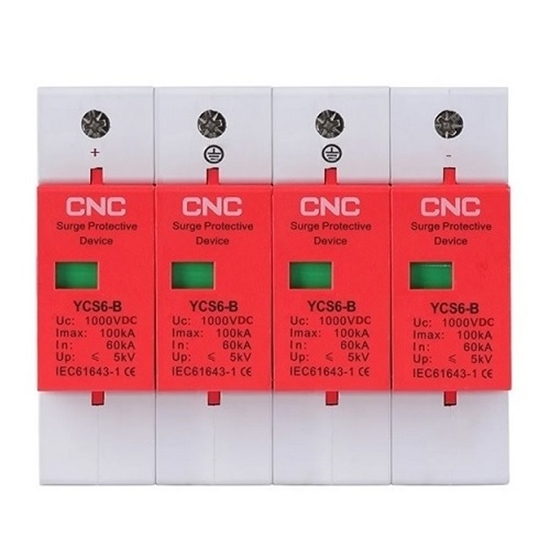Picture of DC Surge Protection Device, 4P, Class B, 60-1000kA, 1000VDC