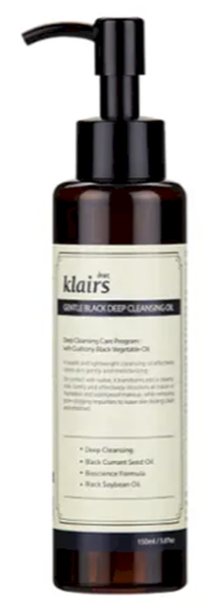Picture of Dear, Klairs Gentle Black Cleansing Oil 150ml