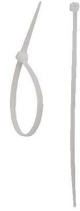 Picture of Dedra Opaski zaciskowe nylonowe 4,8x300mm biay 100szt. - 11B48302