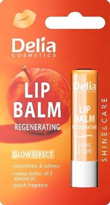 Изображение Delia DELIA Lip Balm SPF 30 Pomadka do ust ochronna Brzoskwinia 4.8g