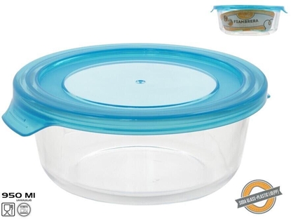 Attēls no Dell Okrge szklane pudeko na lunch 950 ml 7 x 19 2 x 17 6 cm KITCHEN&GO 8445393406060 (8445393406060)
