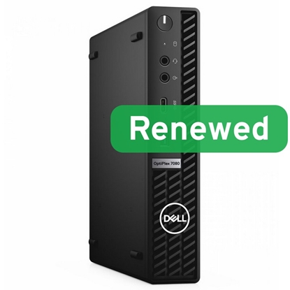 Изображение DELL Renewed Grade A | OptiPlex 7080 Micro | Intel Core i5 | i5‑10500T | 16 GB | SSD | 256 GB | Intel UHD Graphics 630 | Windows 11 Pro