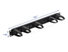 Picture of Delock 19″ Cable Management Panel universal black