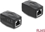 Attēls no Delock Adapter Coupler RJ45 jack to jack Cat.6 shielded black