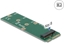 Attēls no Delock Adapter mSATA to M.2 Key B slot