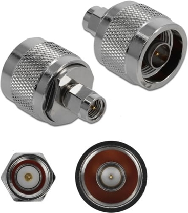 Attēls no Delock Adapter N plug to SMA plug 10 GHz