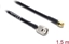 Attēls no Delock Antenna Cable TNC plug to SMA plug RG-58 1.5 m
