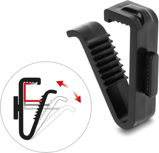 Picture of Delock Clamp for Animal Repellent Barrier / Pigeon Repellent for Photovoltaic Solar Modules plastic