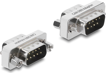 Изображение Delock D-Sub 9 pin CAN Bus Adapter male to male 120 ohms resistor